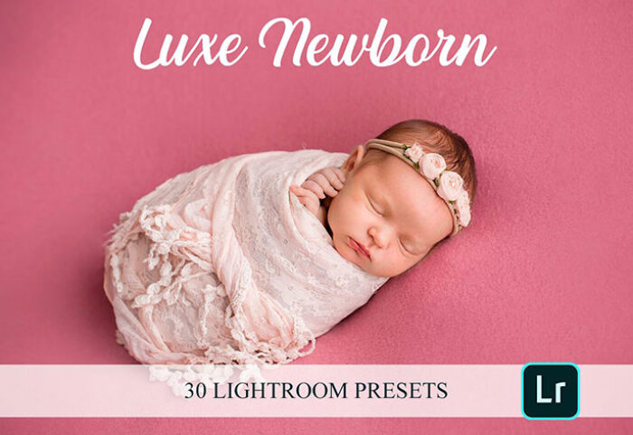 40پریست لایتروم و براش لایت روم آتلیه نوزاد Lightroom Presets Luxe Newborn