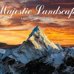 50 پریست لایتروم و براش لایت روم طبیعت باشکوه Majestic Landscape Lightroom Presets