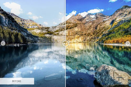 50 پریست لایتروم و براش لایت روم طبیعت باشکوه Majestic Landscape Lightroom Presets 50 پریست لایتروم و براش لایت روم طبیعت باشکوه Majestic Landscape Lightroom Presets
