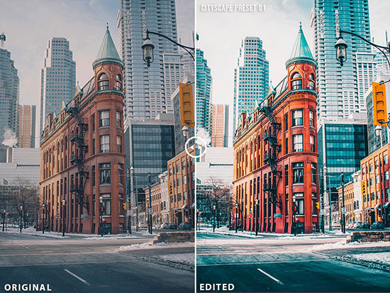 50 پریست لایتروم و کمرا راو تم منظره شهری Pro Cityscape Lightroom Presets 50 پریست لایتروم و کمرا راو تم منظره شهری Pro Cityscape Lightroom Presets