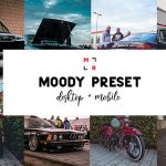 دانلود 8 پریست لایت روم وسایل نقلیه Moody Car Preset