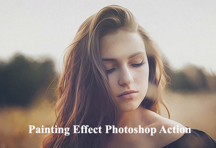 دانلود اکشن فتوشاپ افکت نقاشی Painting Effect Photoshop Action