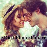 دانلود اکشن فتوشاپ افکت نقاط نورانی LensDust Photoshop Action