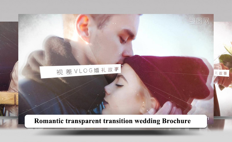 پروژه افترافکت عروسی با موزیک Romantic transparent transition wedding Brochure پروژه افترافکت عروسی با موزیک Romantic transparent transition wedding Brochure