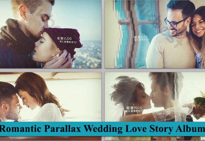 پروژه افترافکت پارالاکس آلبوم داستان عاشقانه عروسی Romantic Parallax Wedding Love Story Album
