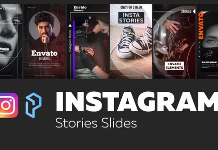 پروژه افترافکت پکیج اسلاید استوری اینستاگرام Instagram Stories Slides Vol. 2