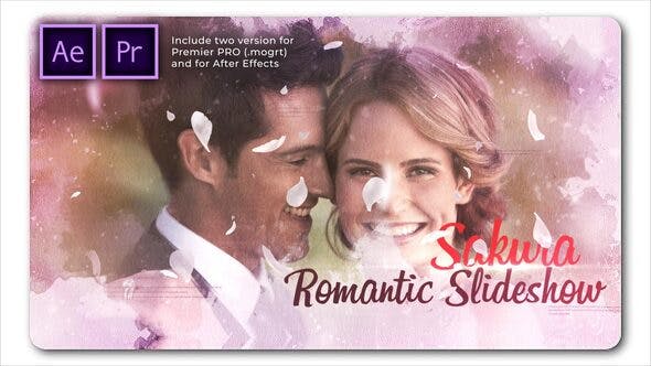 پروژه پریمیر با موزیک اسلایدشو سینماتیک عروسی Sakura Wedding Cinematic Slideshow پروژه پریمیر با موزیک اسلایدشو سینماتیک عروسی Sakura Wedding Cinematic Slideshow