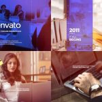 پروژه پریمیر با موزیک تاریخچه شرکت Corporate Timeline Presentation Mogrt