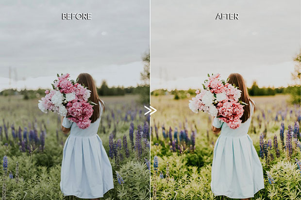 پریست لایت روم دسکتاپ و موبایل بهار پر جنب و جوش Vibrant SPRING Lightroom Presets پریست لایت روم دسکتاپ و موبایل بهار پر جنب و جوش Vibrant SPRING Lightroom Presets