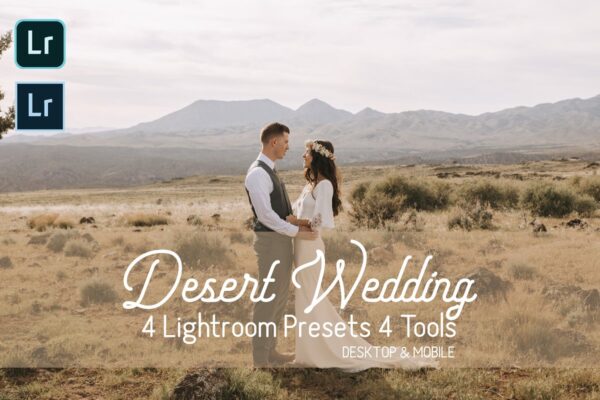 پریست لایت روم عروسی تم عروس صحرا Desert Wedding Lightroom Presets