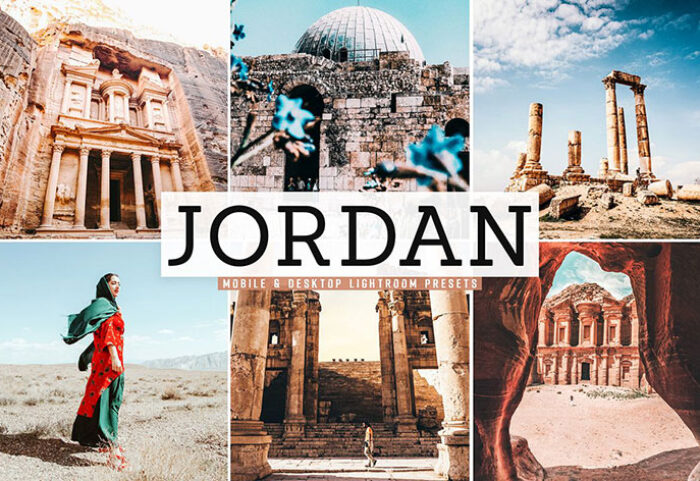 پریست لایت روم و Camera Raw و اکشن تم اردن Jordan Mobile Desktop Lightroom Presets