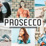 پریست لایت روم و Camera Raw و اکشن تم پروسکو Prosecco Mobile Desktop Lightroom Presets
