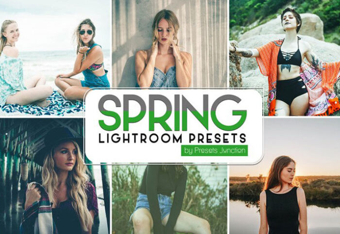 100 پریست لایت روم دسکتاپ فصل بهار Spring Lightroom Presets