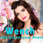 100 پریست لایت روم دسکتاپ پرتره Wench Lightroom Presets