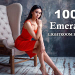 100 پریست لایت روم سینمایی پرتره زمرد سبز Emerald LIGHTROOM PRESETS