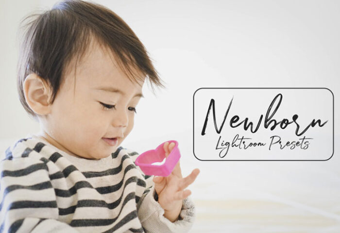 100 پریست لایت روم مخصوص آتلیه نوزاد و کودک Newborn Lightroom Presets
