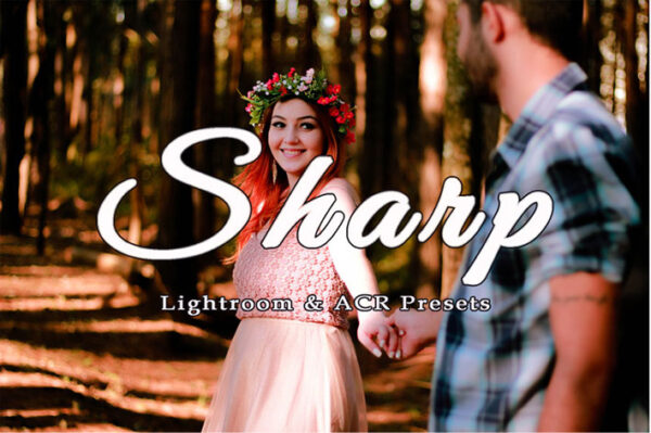 100 پریست لایت روم و کمرا راو تم شارپ Sharp Lightroom and ACR Presets