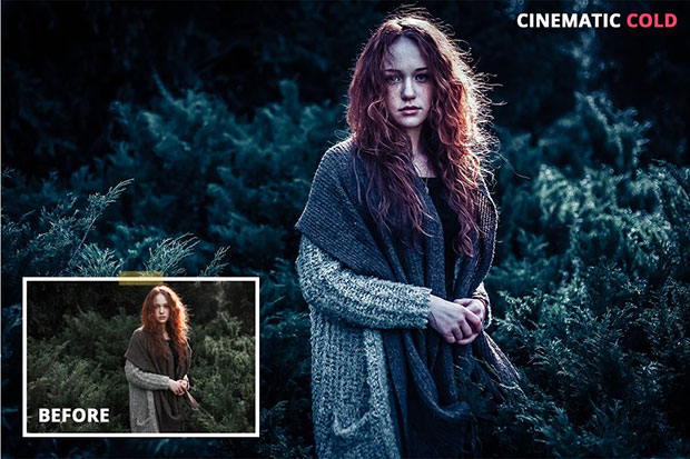 115 پریست لایت روم رنگ سینمایی فیلم Film Effect Lightroom Presets