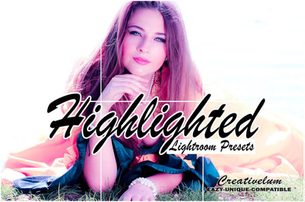 200پریست لایت روم دسکتاپ و موبایل تم نورانی Highlighted Mobile Lightroom Presets