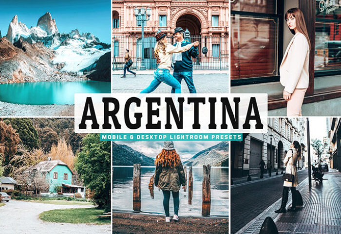 34 پریست لایت روم و Camera Raw تم آرژانتین Argentina Mobile And Desktop Lightroom Presets