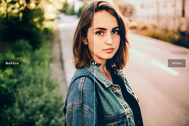34 پریست لایتروم و CameraRaw فتوشاپ رز طلایی Rose Gold Lightroom Presets