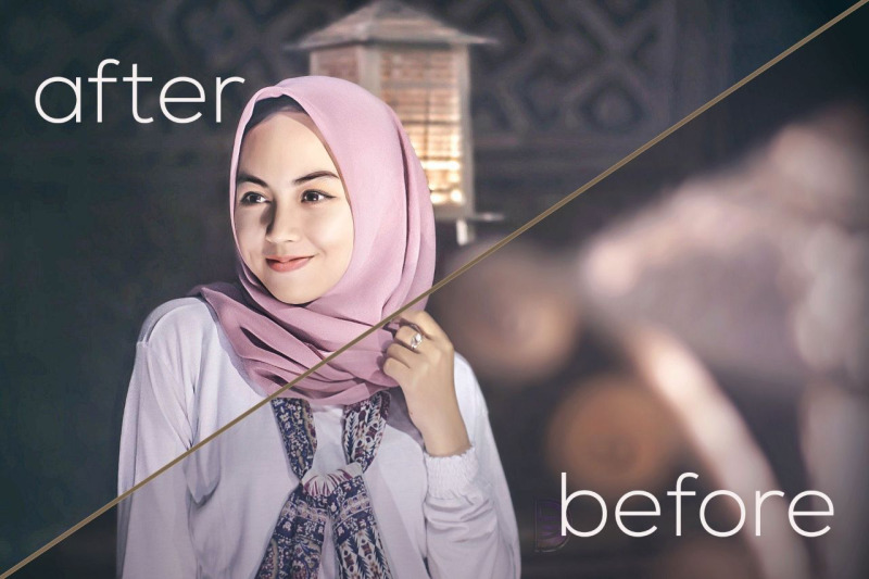 50 پریست لایت روم تم عکس عربی Premium Arabic Style Lightroom Presets
