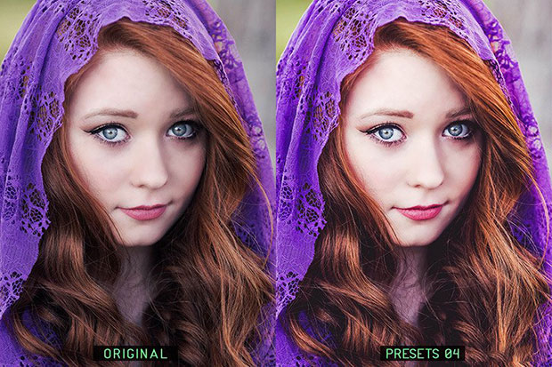 50 پریست لایت روم پرتره مخصوص اینستاگرام Insta Portrait Lightroom Presets