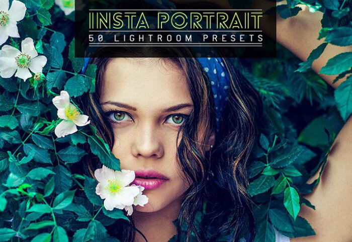 50 پریست لایت روم پرتره مخصوص اینستاگرام Insta Portrait Lightroom Presets
