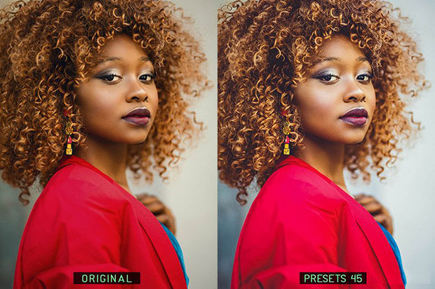 50 پریست لایت روم پرتره مخصوص اینستاگرام Insta Portrait Lightroom Presets