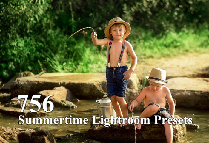756 پریست لایت روم فصل تابستان Summertime Lightroom Presets
