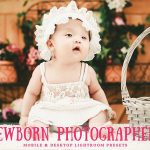 34 پریست لایتروم و CameraRaw نوزاد Newborn Lightroom Presets Pack