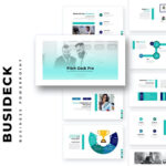 تم پاورپوینت و گوگل اسلایدر BusiDeck PowerPoint, Keynote, Google Slides Templates