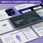 قالب آماده پاورپوینت تم پزشکی Cora V Medical Powerpoint Template