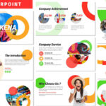 قالب حرفه ای پاورپوینت تم تجارت رنگی Akkena Business Powerpoint Template