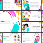 قالب پاورپوینت و گوگل اسلایدر حرفه ای Waterflood Powerpoint Keynote and Google Slides Templates