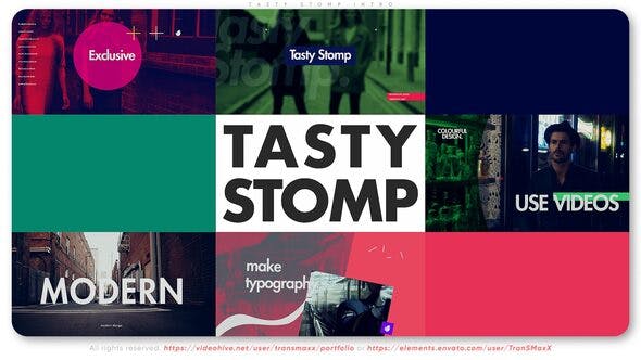 پروژه آماده افتر افکت با موزیک وله پایکوبی شاد Tasty Stomp Intro پروژه آماده افتر افکت با موزیک وله پایکوبی شاد Tasty Stomp Intro