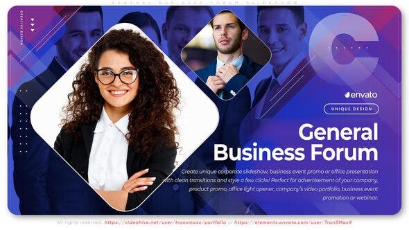 پروژه افترافکت با موزیک تیزر شرکتی General Business Forum Slideshow پروژه افترافکت با موزیک تیزر شرکتی General Business Forum Slideshow