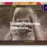 پروژه پریمیر اسلایدشو با موزیک خاطرات خوش سینمایی Sweet Memories Cinematic Slideshow