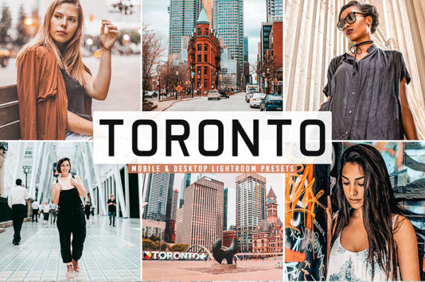 پریست لایت روم و کمرا راو تورنتو کانادا Toronto Pro Lightroom Preses Pack