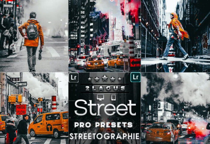 پریست لایت روم و کمرا راو عکاسی خیابانی Streetographie Cinematic Lightroom Presets