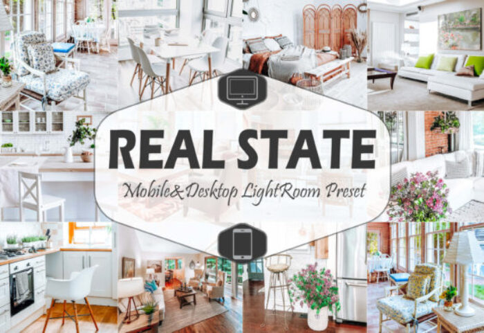 پریست لایتروم عکاسی املاک Real State Mobile And Desktop Lightroom