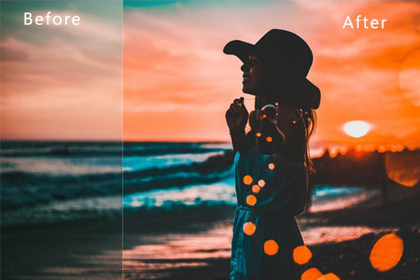 20 پریست لایت روم تم مایل به نارنجی Orange & Teal Look Lightroom Preset 20 پریست لایت روم تم مایل به نارنجی Orange & Teal Look Lightroom Preset