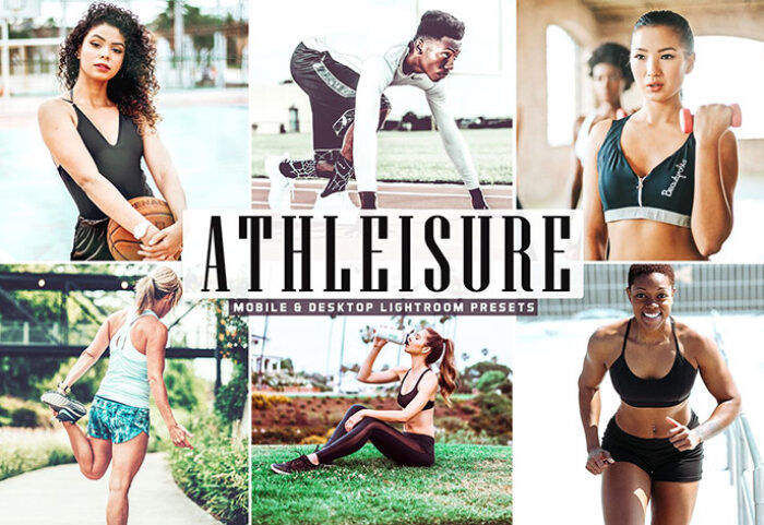 34 پریست لایت روم و پریست کمرا راو اوقات فراغت Athleisure Mobile & Desktop Lightroom Presets