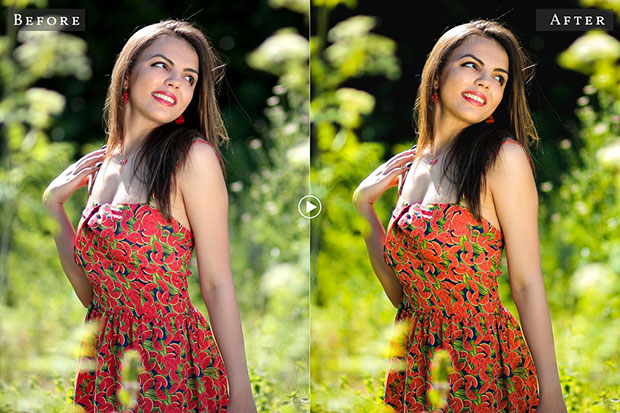 34 پریست لایت روم و پریست کمرا راو تم باغ Garden Lightroom Presets 34 پریست لایت روم و پریست کمرا راو تم باغ Garden Lightroom Presets