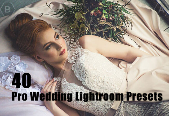 40 پریست لایت روم حرفه ای عروس Pro Wedding Lightroom Presets