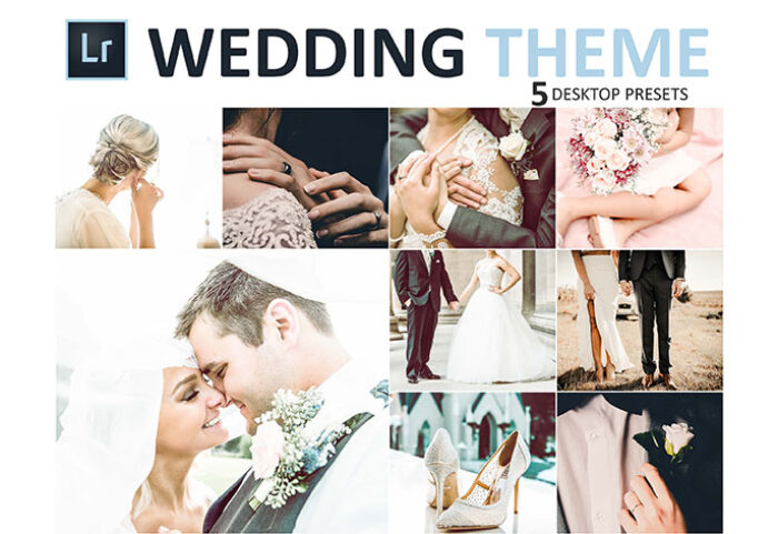 5 پریست لایت روم حرفه ای عکس عروسی Neo Wedding desktop lightroom Presets