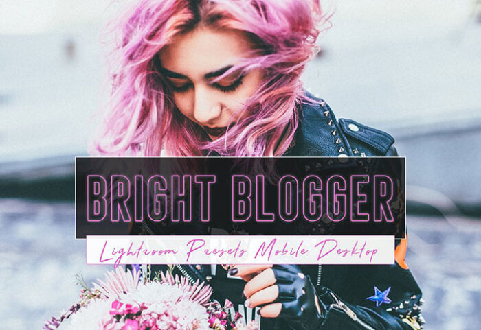 دانلود 9 پریست لایت روم حرفه ای بلاگر Bright Blogger Lightroom Presets