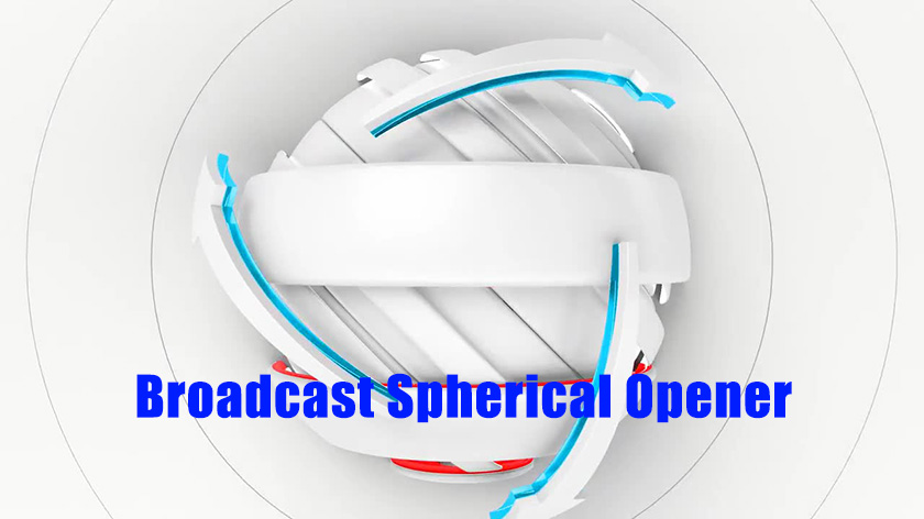 پروژه آماده افتر افکت با موزیک لوگو افکت کروی Broadcast Spherical Opener پروژه آماده افتر افکت با موزیک لوگو افکت کروی Broadcast Spherical Opener
