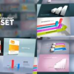پروژه افتر افکت اینفوگرافیک 3 بعدی 3D Infographics Set