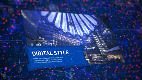پروژه افتر افکت معرفی شرکت و محصولات Trendy Corporate Slideshow پروژه افتر افکت معرفی شرکت و محصولات Digital Corporate
